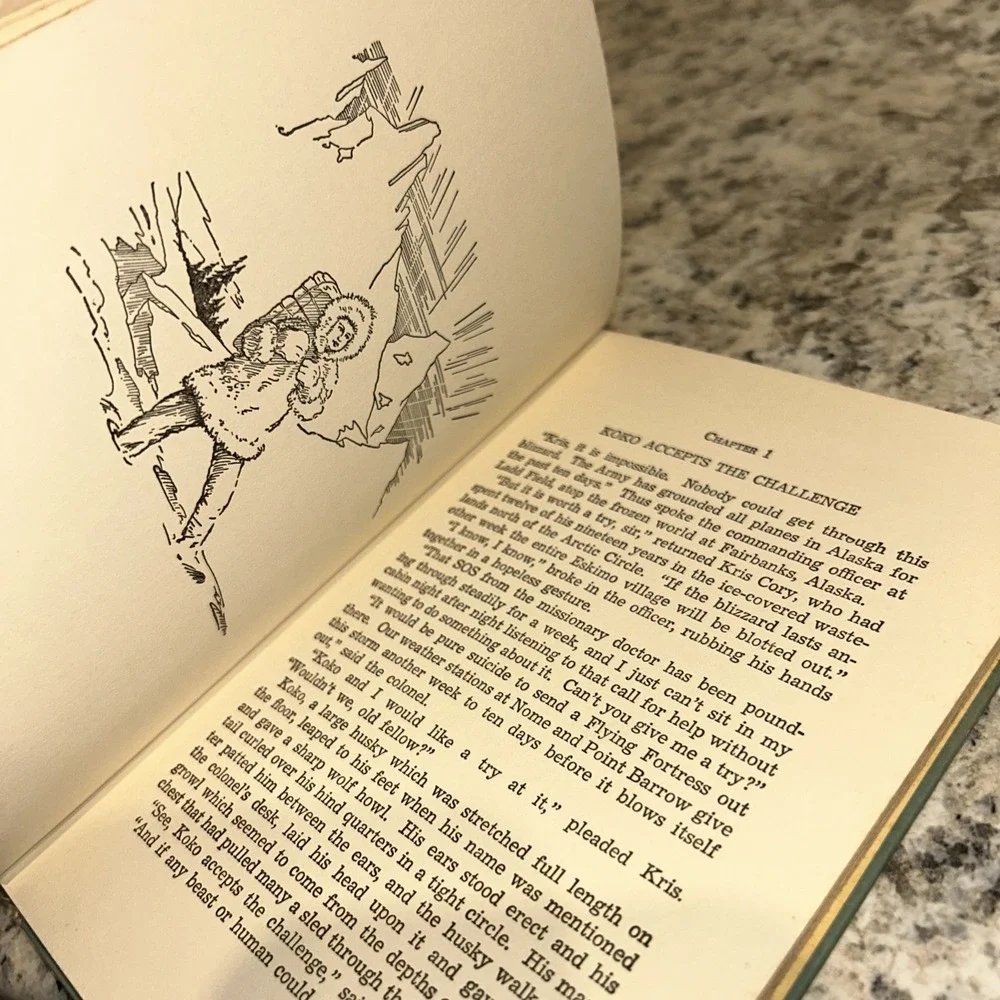 Koko On The Yukon Basil Miller 1956‎ Hardcover Dog Book Vintage